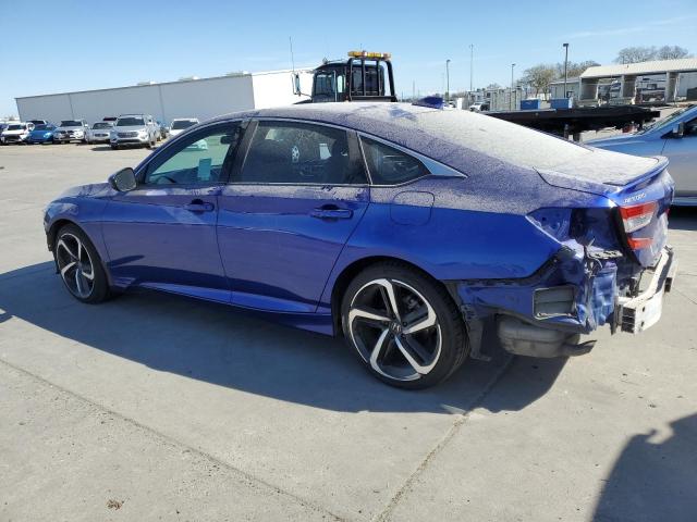 1HGCV1F36LA093497 - 2020 HONDA ACCORD SPORT BLUE photo 2