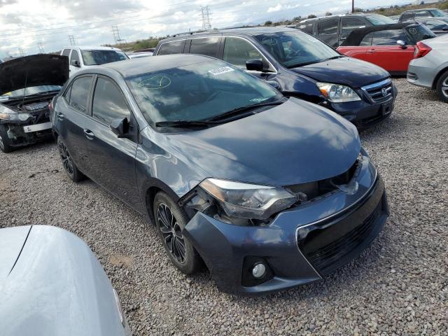 2T1BURHE3GC736206 - 2016 TOYOTA COROLLA L CHARCOAL photo 4