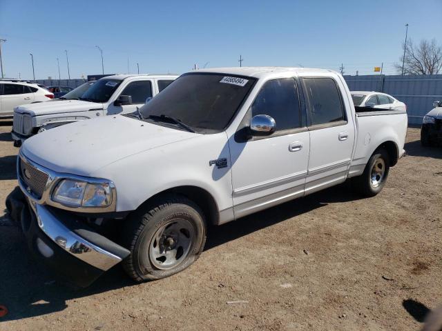 1FTRW07W01KB86614 - 2001 FORD F150 SUPERCREW WHITE photo 1