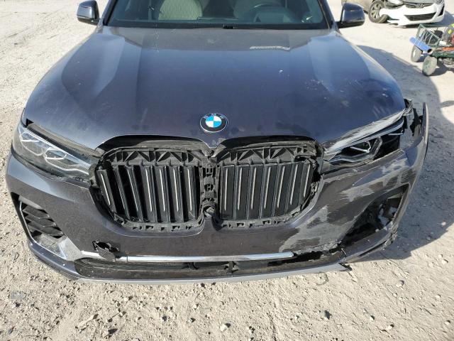 5UXCX4C57KLS35678 - 2019 BMW X7 XDRIVE50I GRAY photo 12