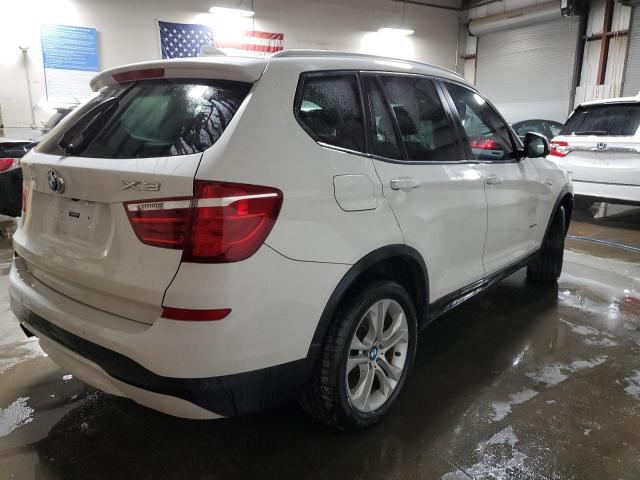 5UXWX7C56F0K31661 - 2015 BMW X3 XDRIVE35I WHITE photo 3