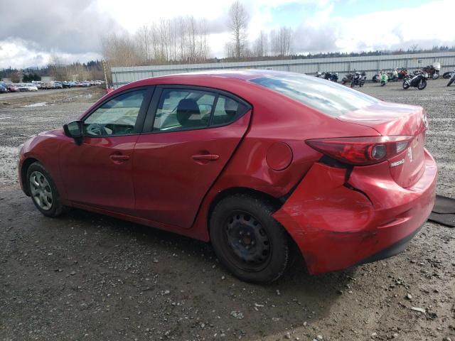 3MZBN1U74JM165696 - 2018 MAZDA 3 SPORT RED photo 2