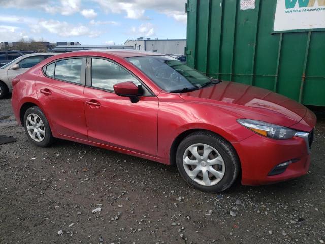 3MZBN1U74JM165696 - 2018 MAZDA 3 SPORT RED photo 4