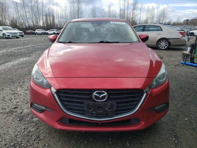 3MZBN1U74JM165696 - 2018 MAZDA 3 SPORT RED photo 5