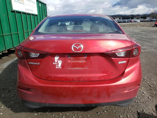 3MZBN1U74JM165696 - 2018 MAZDA 3 SPORT RED photo 6