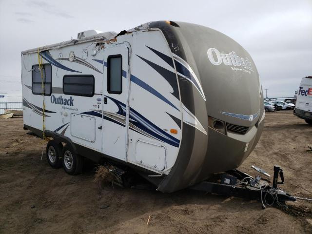 4YDT21025DB452015 - 2013 KEYSTONE OUTBACK WHITE photo 1