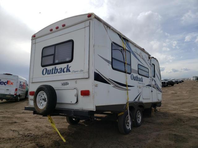 4YDT21025DB452015 - 2013 KEYSTONE OUTBACK WHITE photo 4