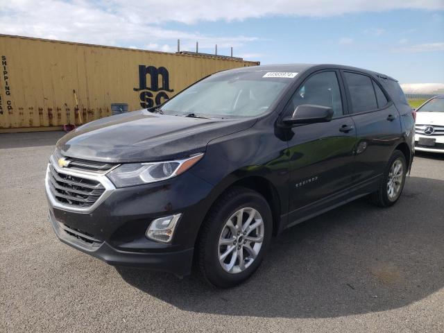 2GNAX5EV6M6151799 - 2021 CHEVROLET EQUINOX BLACK photo 1