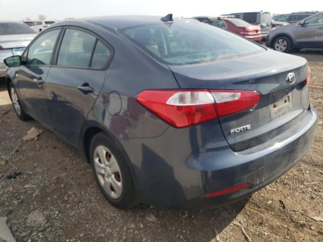 KNAFX4A67G5520416 - 2016 KIA FORTE LX GRAY photo 2