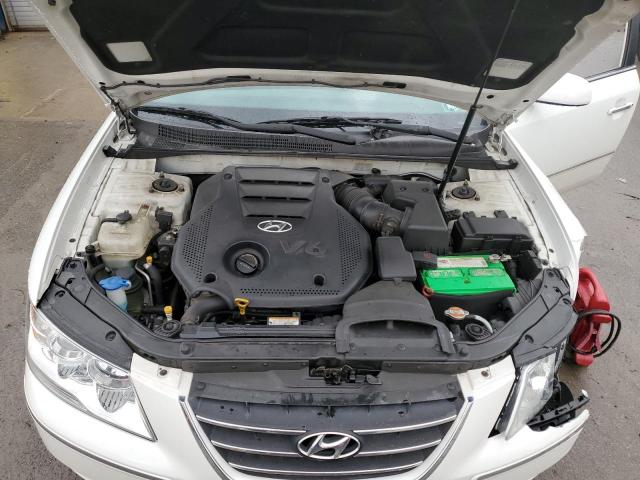 5NPEU46F89H539849 - 2009 HYUNDAI SONATA SE WHITE photo 11