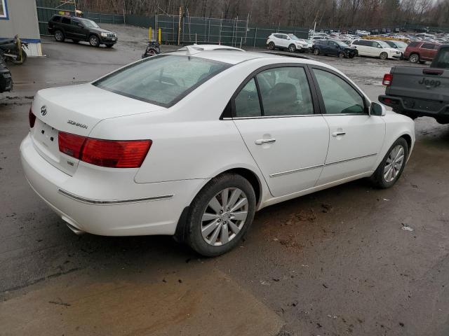 5NPEU46F89H539849 - 2009 HYUNDAI SONATA SE WHITE photo 3