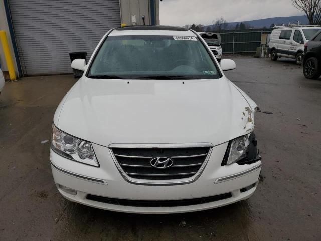 5NPEU46F89H539849 - 2009 HYUNDAI SONATA SE WHITE photo 5