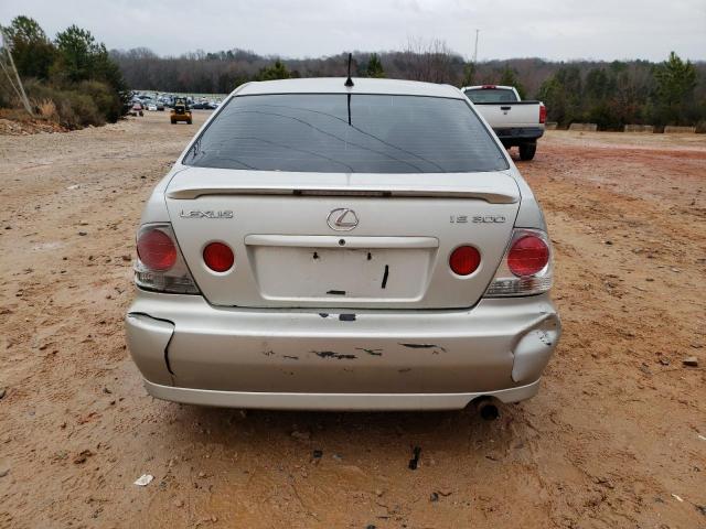 JTHBD192530066215 - 2003 LEXUS IS 300 GRAY photo 6