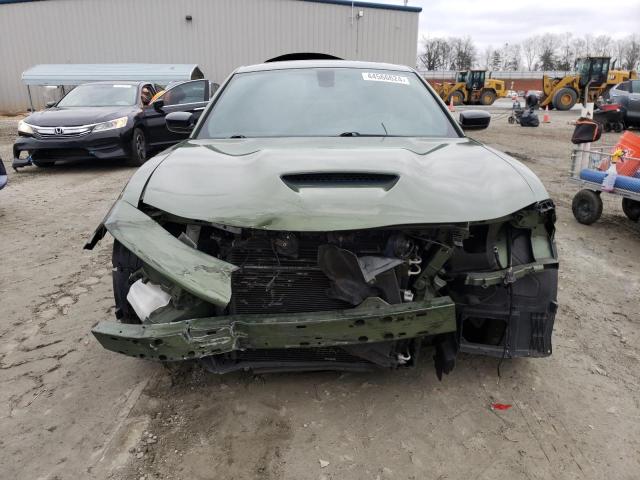 2C3CDXCT5KH554315 - 2019 DODGE CHARGER R/T GREEN photo 5