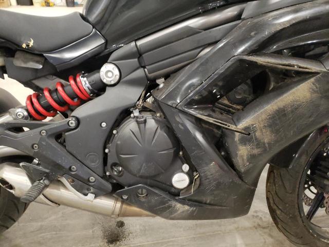 JKAEXEE18CDA04050 - 2012 KAWASAKI EX650 EC BLACK photo 7