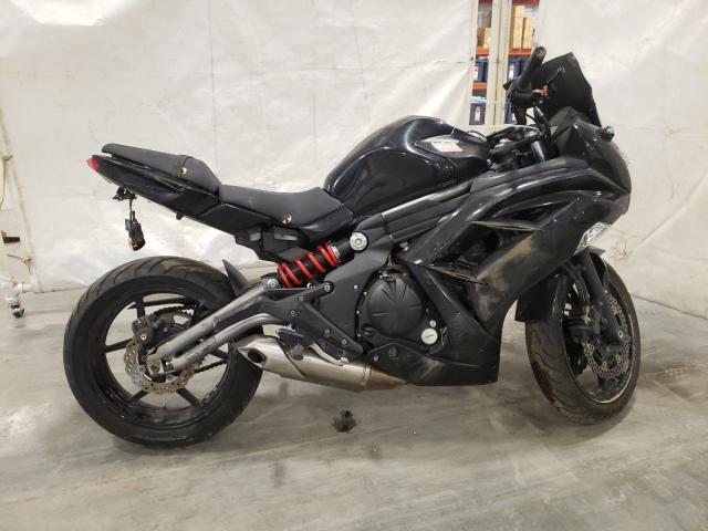 JKAEXEE18CDA04050 - 2012 KAWASAKI EX650 EC BLACK photo 9