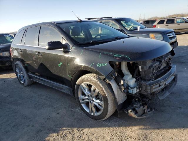 2FMDK3K97DBC45662 - 2013 FORD EDGE LIMITED BLACK photo 4