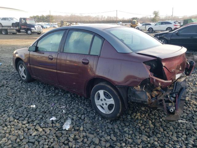 1G8AG52F83Z152505 - 2003 SATURN ION LEVEL 1 BURGUNDY photo 2