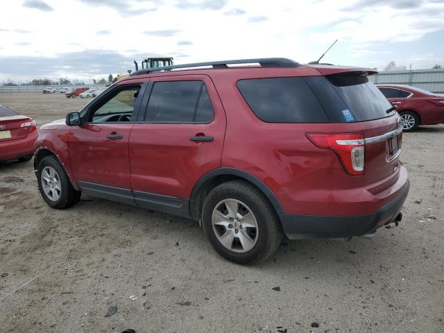 1FM5K7B83DGC91162 - 2013 FORD EXPLORER BURGUNDY photo 2