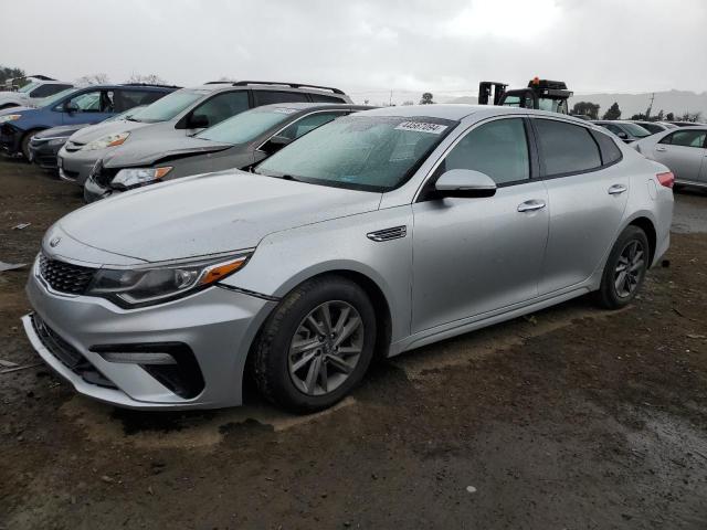 5XXGT4L35KG344167 - 2019 KIA OPTIMA LX SILVER photo 1