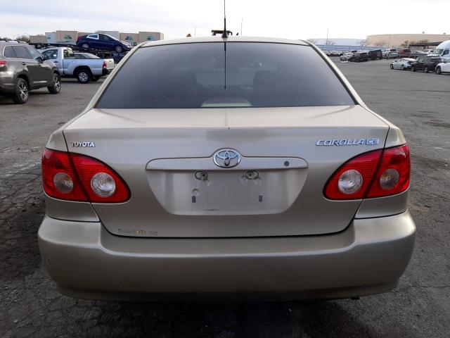 1NXBR32E86Z583617 - 2006 TOYOTA COROLLA CE GOLD photo 6