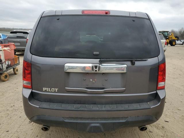 5FNYF3H5XEB016167 - 2014 HONDA PILOT EXL CHARCOAL photo 6