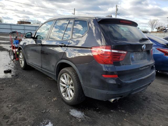 5UXWX9C58G0D77737 - 2016 BMW X3 XDRIVE28I BLACK photo 2