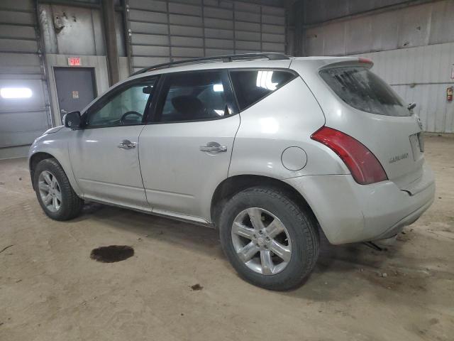 JN8AZ08W27W649068 - 2007 NISSAN MURANO SL SILVER photo 2