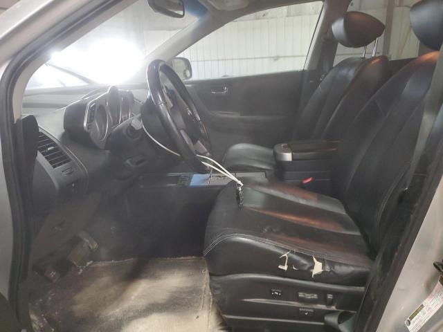 JN8AZ08W27W649068 - 2007 NISSAN MURANO SL SILVER photo 7