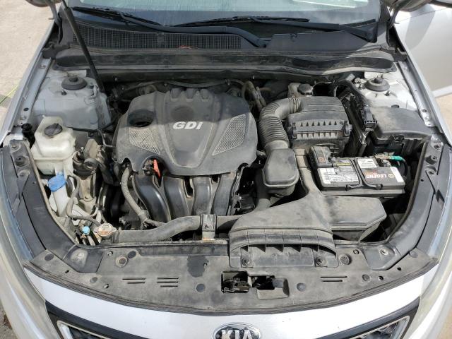 5XXGM4A76FG400593 - 2015 KIA OPTIMA LX SILVER photo 11