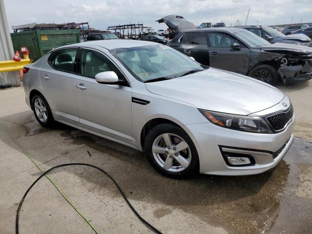 5XXGM4A76FG400593 - 2015 KIA OPTIMA LX SILVER photo 4