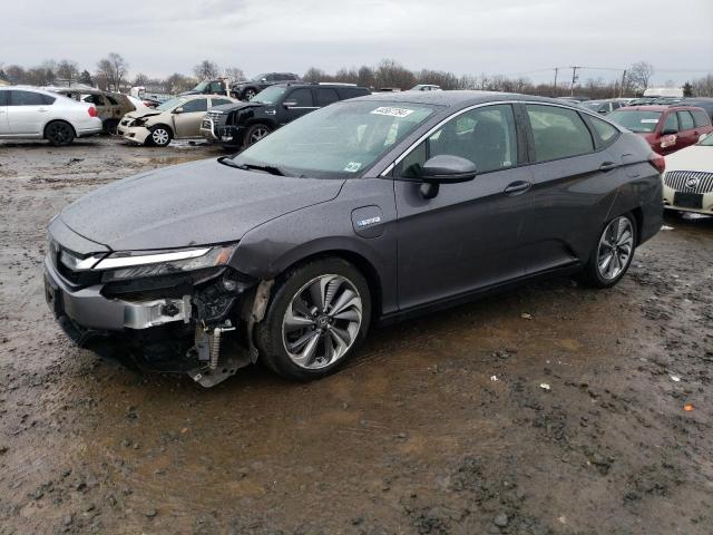 JHMZC5F38JC018662 - 2018 HONDA CLARITY TOURING GRAY photo 1