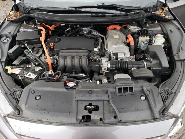 JHMZC5F38JC018662 - 2018 HONDA CLARITY TOURING GRAY photo 11