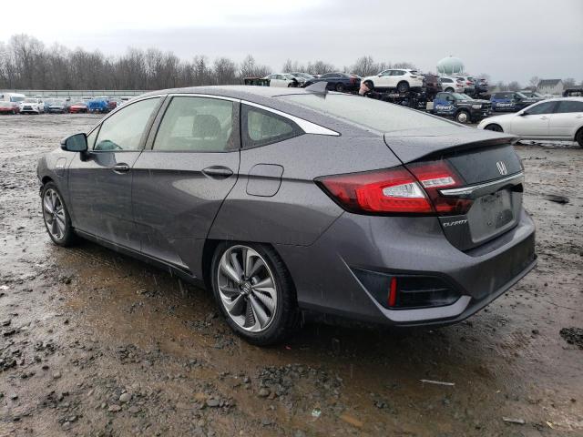 JHMZC5F38JC018662 - 2018 HONDA CLARITY TOURING GRAY photo 2