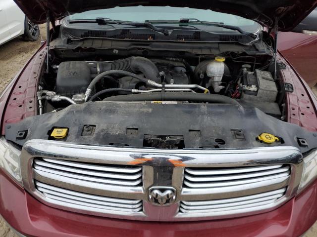 1C6RR7TTXKS591027 - 2019 RAM 1500 CLASS SLT ბურგუნდია ფოტო 11