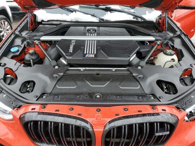 5YMTS0C02M9G31637 - 2021 BMW X3 M COMPETITION Rot Foto 12