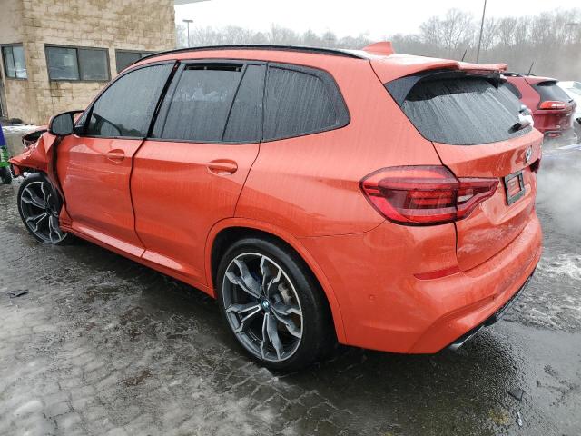 5YMTS0C02M9G31637 - 2021 BMW X3 M COMPETITION Rot Foto 2