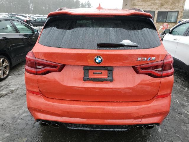 5YMTS0C02M9G31637 - 2021 BMW X3 M COMPETITION Rot Foto 6