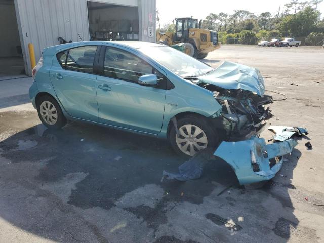 JTDKDTB36C1028194 - 2012 TOYOTA PRIUS C TURQUOISE photo 4