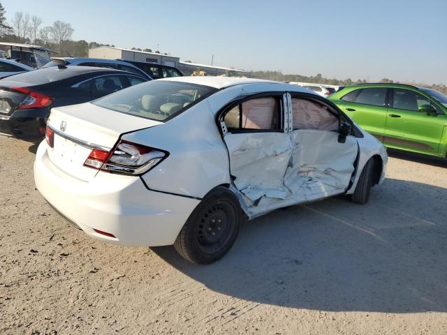 19XFB2F51FE063109 - 2015 HONDA CIVIC LX WHITE photo 3