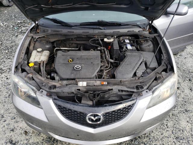 JM1BK12F961471979 - 2006 MAZDA 3 I SILVER photo 11