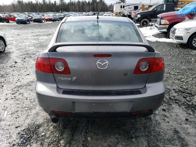 JM1BK12F961471979 - 2006 MAZDA 3 I SILVER photo 6