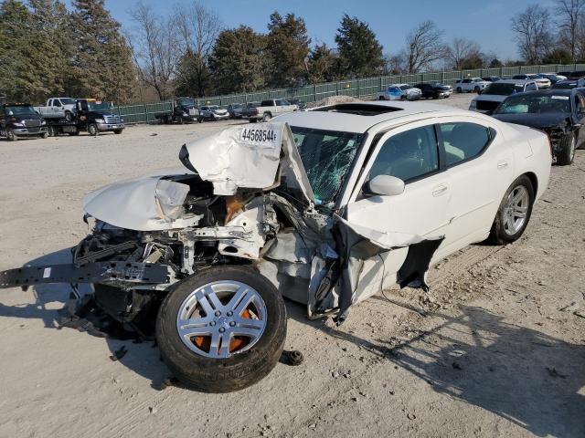 2B3KA53H77H631307 - 2007 DODGE CHARGER R/T WHITE photo 1