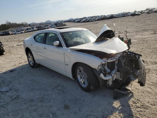 2B3KA53H77H631307 - 2007 DODGE CHARGER R/T WHITE photo 4