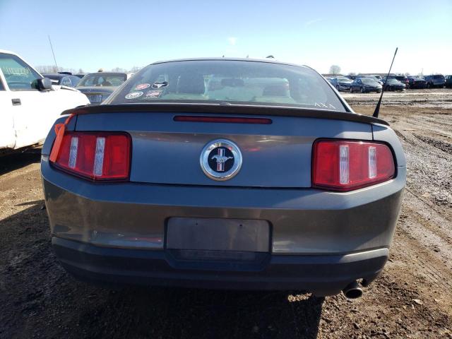 1ZVBP8AN3A5158153 - 2010 FORD MUSTANG GRAY photo 6