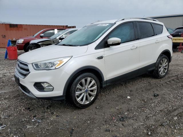 1FMCU0J99HUE93689 - 2017 FORD ESCAPE TITANIUM WHITE photo 1