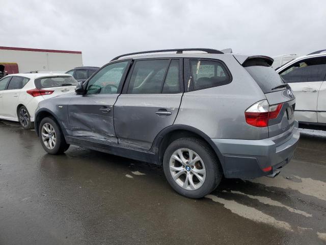 WBXPC9C4XAWJ35707 - 2010 BMW X3 XDRIVE30I GRAY photo 2