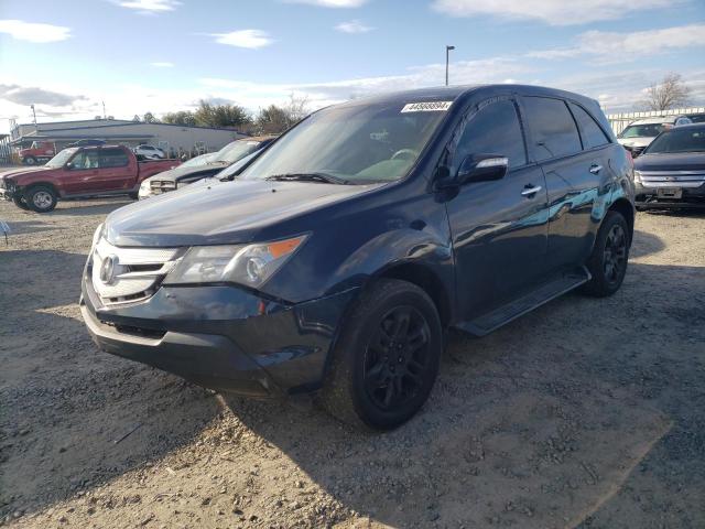 2HNYD28209H527354 - 2009 ACURA MDX BLUE photo 1