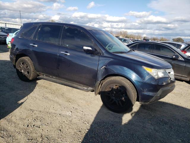 2HNYD28209H527354 - 2009 ACURA MDX BLUE photo 4