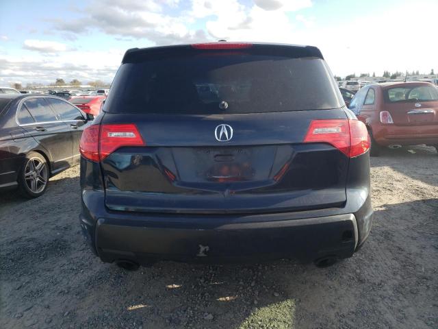 2HNYD28209H527354 - 2009 ACURA MDX BLUE photo 6